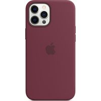 Apple Coque en silicone MagSafe Apple iPhone 12 Pro Max - Plum