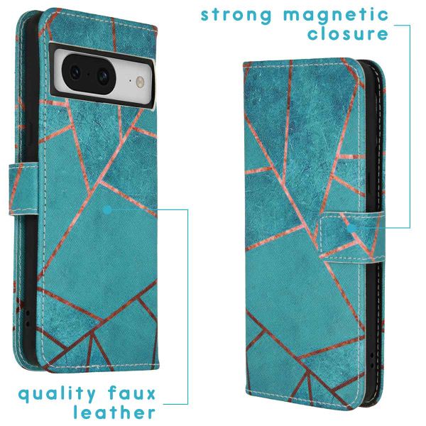 imoshion Coque silicone design Google Pixel 8 Pro - Blue Graphic