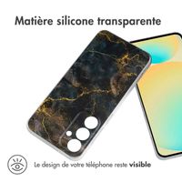 imoshion Coque Design Samsung Galaxy S24 FE - Black Marble