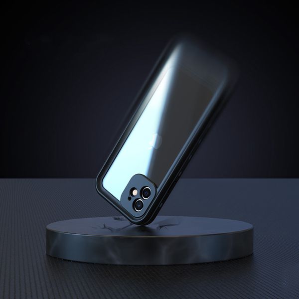 Redpepper Coque imperméable Dot Plus Apple iPhone 12 - Noir