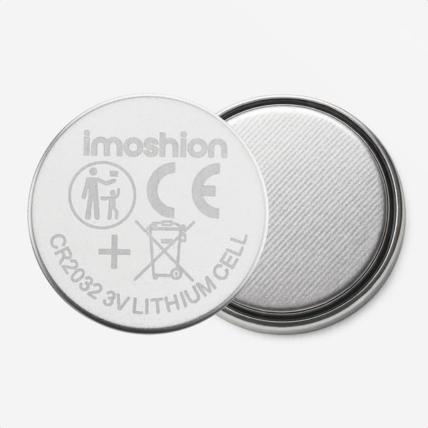 imoshion Pile bouton CR2032 - Batterie 3V Lithium - Lot de 5
