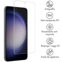 Accezz Protection d'écran en verre trempé Samsung Galaxy S22 / S23