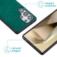 imoshion Etui de télephone luxe 2-en-1 amovible Samsung Galaxy S25 Ultra - Vert foncé