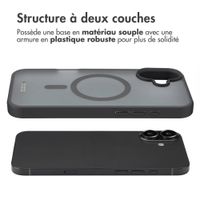 Accezz Coque Givrée Robuste avec MagSafe Apple iPhone 16 Plus - Noir