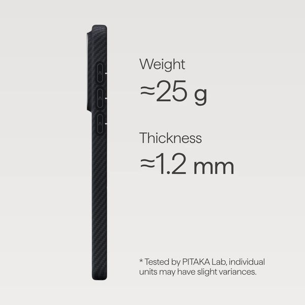 Pitaka Coque Ultra Slim Samsung Galaxy S26 Plus - Black