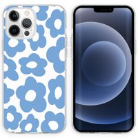 imoshion Coque Design Apple iPhone 13 Pro - Retro Blue Flowers