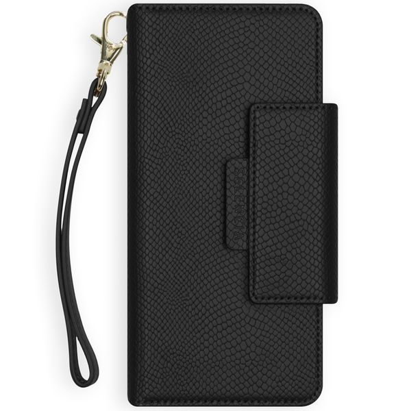 Selencia Etui portefeuille serpent amovible iPhone 13 Pro - Noir