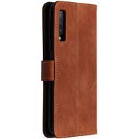 imoshion Étui de télephone portefeuille de luxe Samsung Galaxy A7 (2018) - Marron