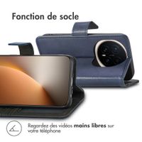 imoshion Étui de télephone portefeuille Honor Magic8 Pro - Bleu foncé