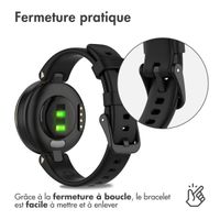 imoshion Bracelet en silicone Garmin Lily - Noir