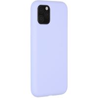 Accezz Coque Liquid Silicone Apple iPhone 11 Pro - Violet
