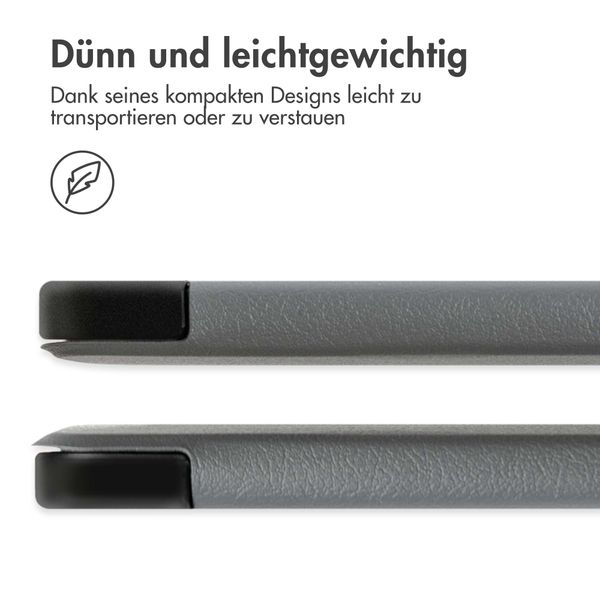 imoshion Coque tablette Trifold Samsung Galaxy Tab S6 Lite (2020/2022/2024)  - Gris