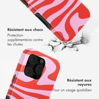 Selencia Coque arrière Vivid Apple iPhone 16 Pro - Dream Swirl Pink