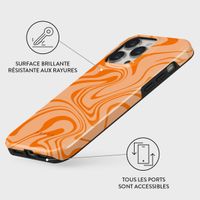 Burga Coque arrière Tough iPhone 15 Pro - High Vibrations