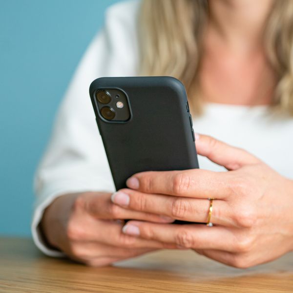 imoshion Coque Couleur Samsung Galaxy S10 Plus - Noir
