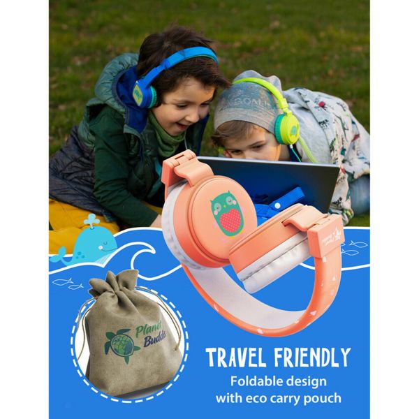 Planet Buddies ﻿Écouteurs pour enfants - Baleine