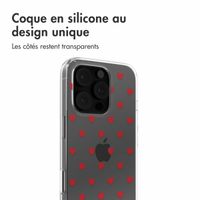 imoshion Coque Design iPhone 16 Pro - Red Hearts