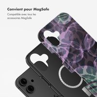 Selencia Coque arrière Vivid avec MagSafe Apple iPhone 16 - Leo Bubble Green