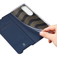 Dux Ducis Étui de téléphone Slim Sony Xperia 1 III - Bleu foncé