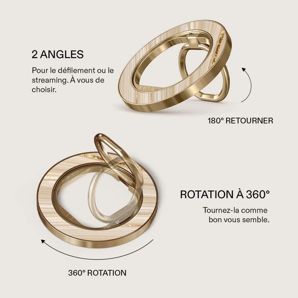 Burga Ringholder MagSafe Gold - Bague téléphone - Full Glam