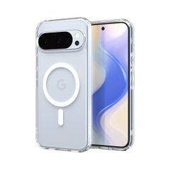 Spigen Coque Ultra Hybrid MagSafe Google Pixel 10 / 10 Pro - Clear / White