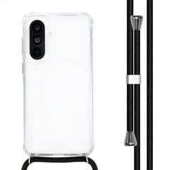 imoshion Coque arrière transparente avec cordon Samsung Galaxy A37 (5G) - Noir