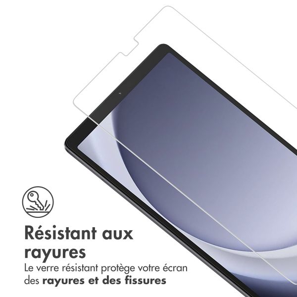 imoshion Protection d'écran en verre trempé Samsung Galaxy Tab A9 8.7 pouces - Transparent