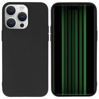 imoshion Coque Couleur iPhone 15 Pro Max - Noir