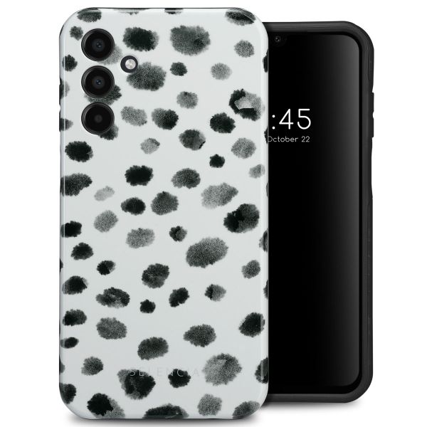 Selencia Coque arrière Vivid Tough Samsung Galaxy A15 (5G/4G)  - Trendy Leopard