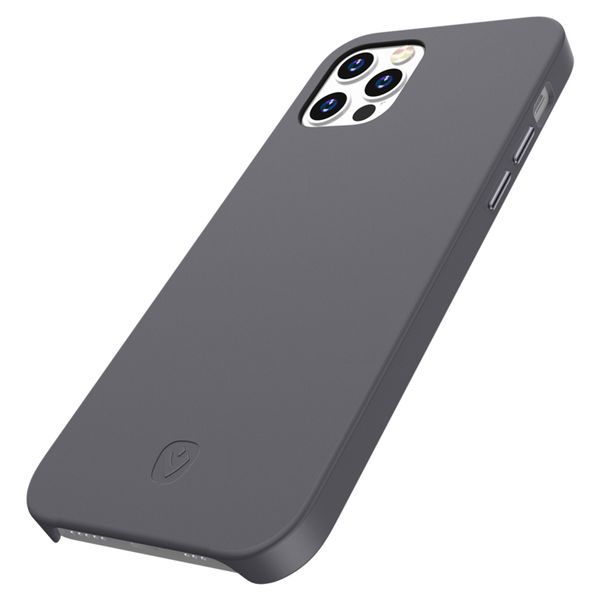 Valenta Coque en cuir Luxe iPhone 12 (Pro) - Gris