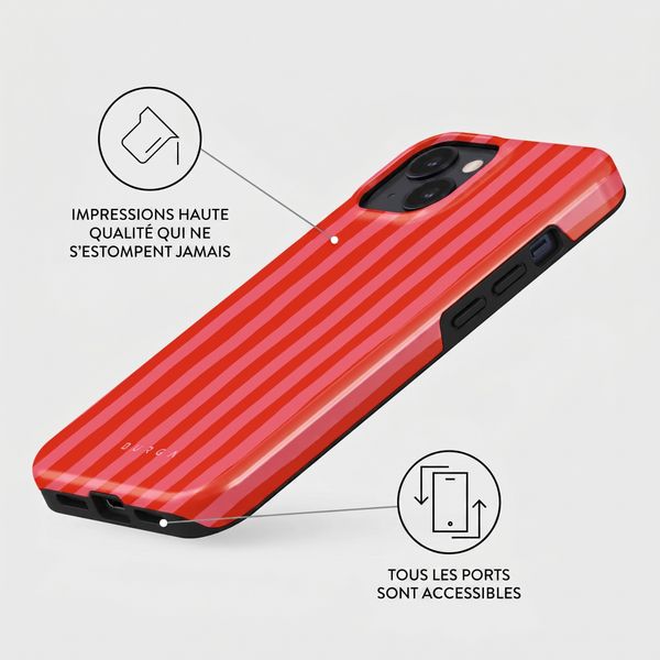 Burga Coque Tough MagSafe Apple iPhone 14 - Pomegranate