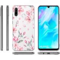 imoshion Coque Design Huawei P30 Lite - Fleur - Rose