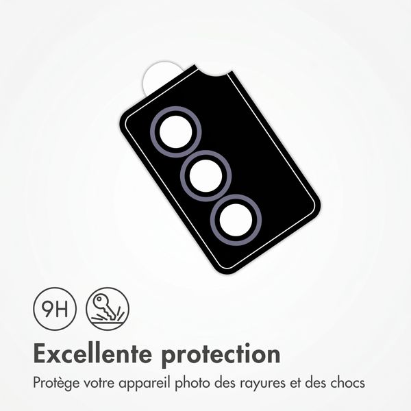 imoshion Lot de 2 protections d'objectif de caméra Samsung Galaxy S26 / S26 Plus - Cobalt Blue