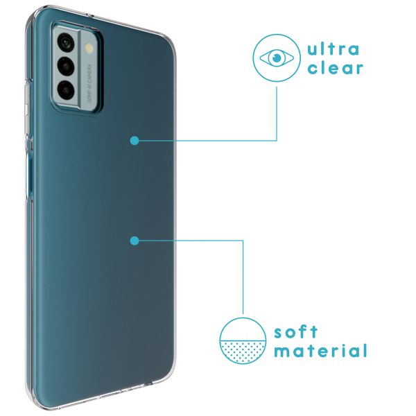 imoshion Softcase Back Cover Nokia G22 - Transparent