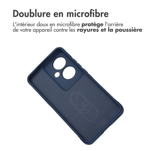 imoshion EasyGrip Backcover Oppo Reno 11 F - Bleu foncé