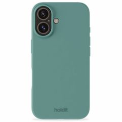 Holdit Coque Silicone Apple iPhone 16 - Moss Green