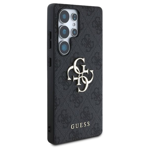 Guess Coque 4G Metal Logo Backcover Samsung Galaxy S25 Ultra - Noir