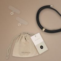 Selencia Cordon de téléphone universel - Noir