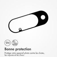 imoshion Protection Caméra en verre trempé 2 Pack Google Pixel 10 - Noir