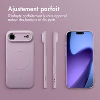 imoshion Coque Couleur avec MagSafe Apple iPhone Air - Violet