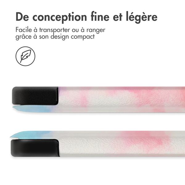 imoshion Coque tablette Design Trifold Samsung Galaxy Tab A11 Plus / A9 Plus - Sky