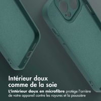 imoshion Coque Couleur avec MagSafe Apple iPhone 14 Pro - Vert foncé