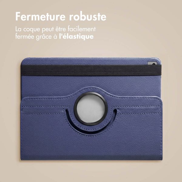 imoshion Coque tablette rotatif à 360° Apple iPad Air 3 (2019) / Pro 10.5 (2017) - Bleu foncé