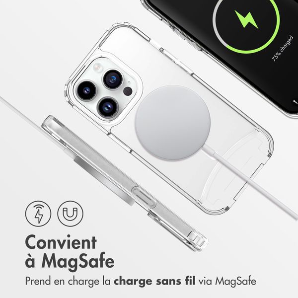 imoshion Coque MagSafe avec cordon amovible Apple iPhone 14 Pro - Transparent