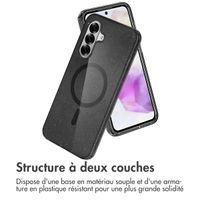 imoshion Coque Pailletée avec MagSafe Samsung Galaxy A36 - Glitter Noir