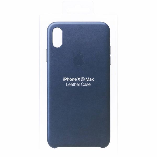 Apple Coque Leather iPhone Xs Max