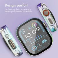 imoshion Coque rigide brillante à couverture complète Apple Watch Ultra / Ultra 2 / Ultra 3 - 49 mm - Pearlescent