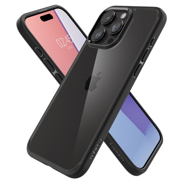 Spigen Coque Ultra Hybrid Apple iPhone 15 Pro Max - Matte Black