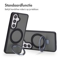 Accezz Coque Ring Stand avec MagSafe Samsung Galaxy S26 - Noir