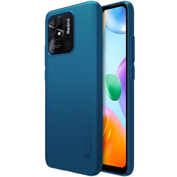 Nillkin Coque Super Frosted Shield Xiaomi Redmi 10C - Bleu